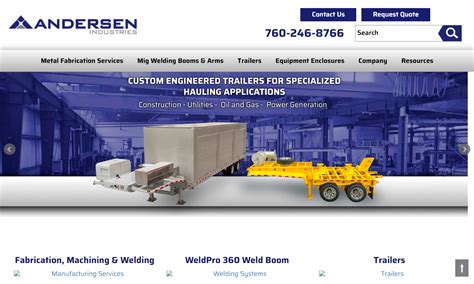 advanced metal fabrication and mac|andersen industries inc.